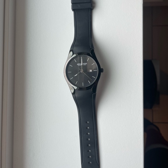 Reaction Kenneth Cole Other - Awareness Reaction Kenneth Cole Men’s Black Leather Watch